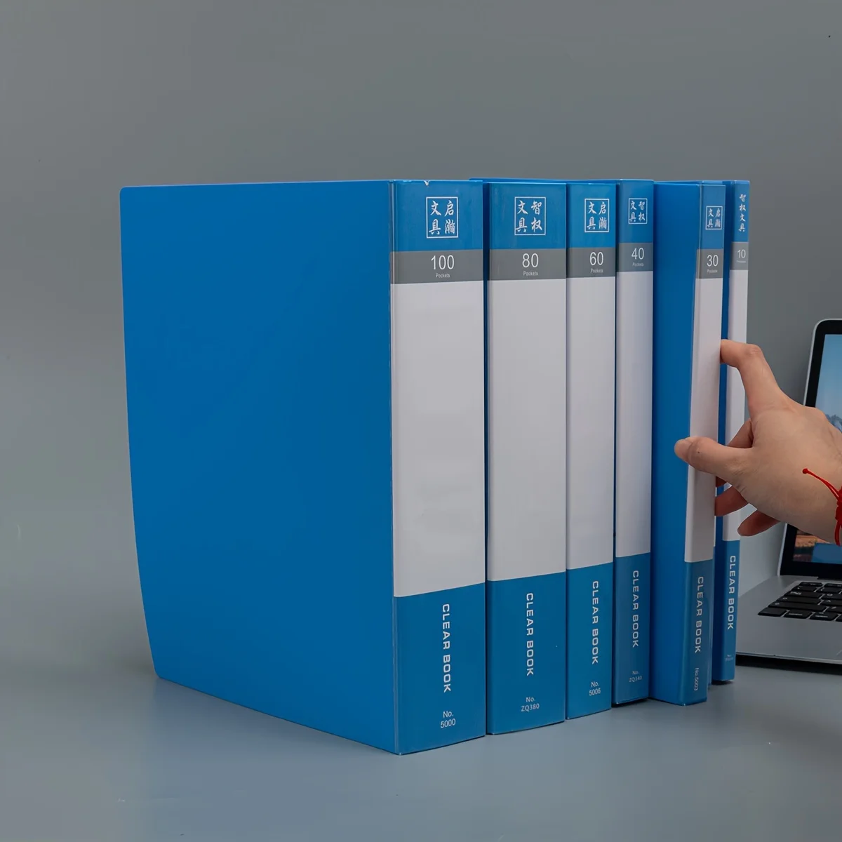 

30/40/60 Page Capacity, A4 Size, Thickened Transparent Tabs,PP Material, Office Supplies, Student Exam Clips, Sheet Music