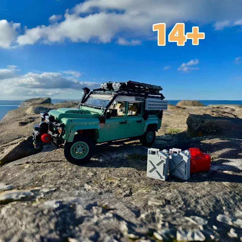 

in stock New 2336pcs Home Decoration classic off-road vehicle Desktop ornament compatible gift 10317 boy birthday gift