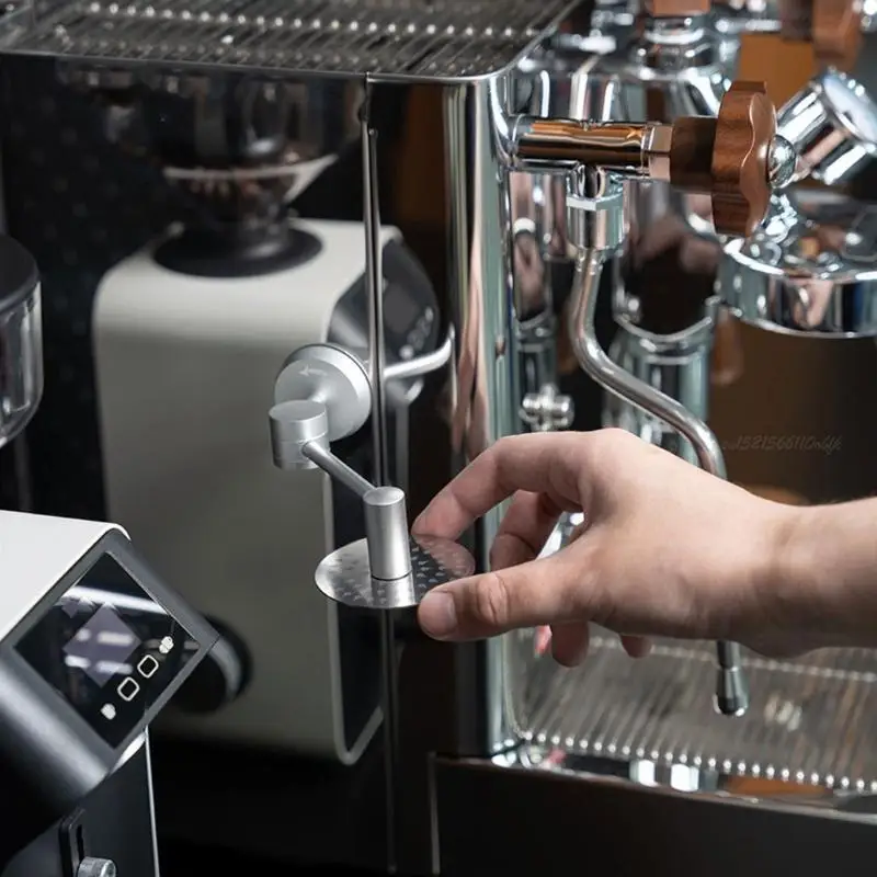 27RB多目的コーヒーフィルタースタンドマグネティックポータフィルタースクリーンメタルテクスチャメッシュスクリーンスタンドコーヒーフィルターのスタンド