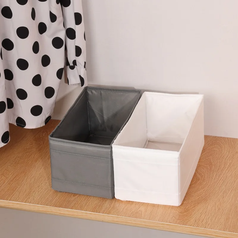 Foldable Oxford Cloth Storage Six-piece Set Underwear Panties Bra Storage Box Socks