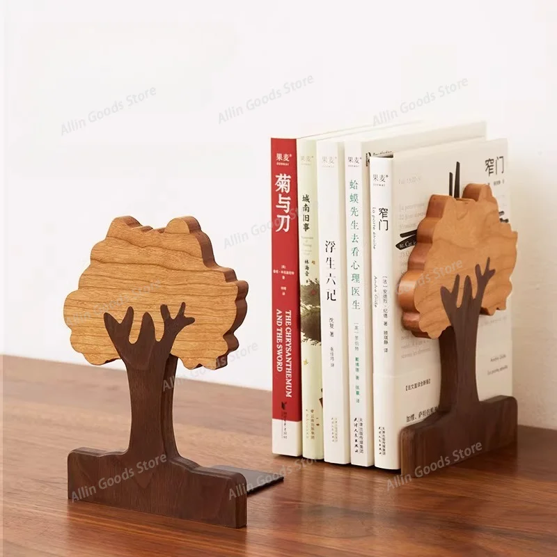 Desktop Scalable Book Storage Shelves Black Walnut Simple Student Use Desktop Book Shelves Table Storage Solid Wood Bookshelves