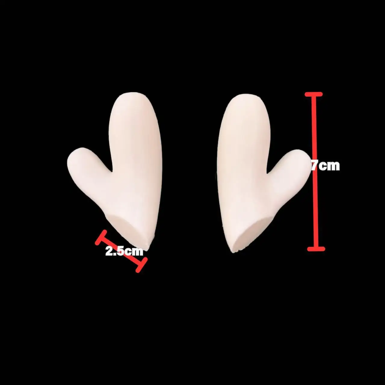 3D Printing Kigurumi Accessories Beast Horn DIY Role Playing Kigurum Beast Cosplay Animal Clothing Accessories