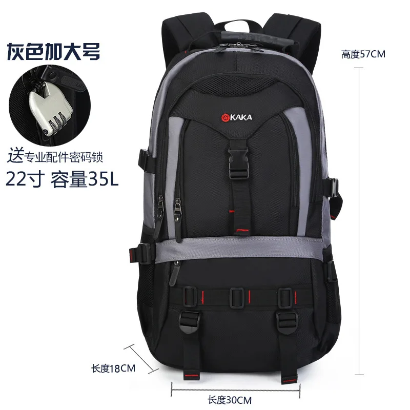 Student Backpack KAKA Fashion  Bag Men\'s  Famous Waterproof School Bag   Large Capacity Laptop Bag