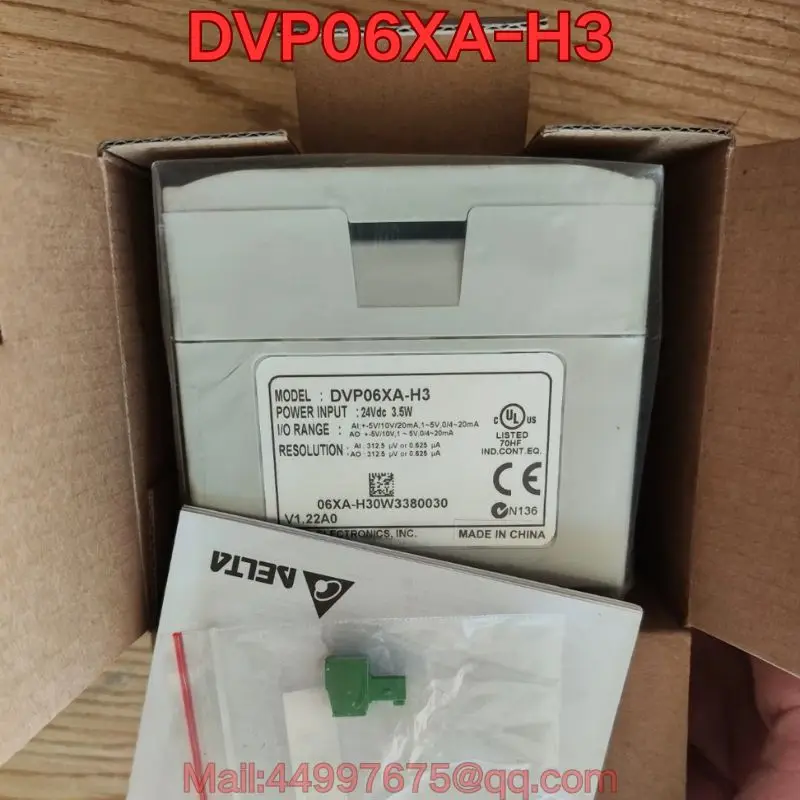 

Brand new DVP06XA-H3 PLC module The latest price in 2026