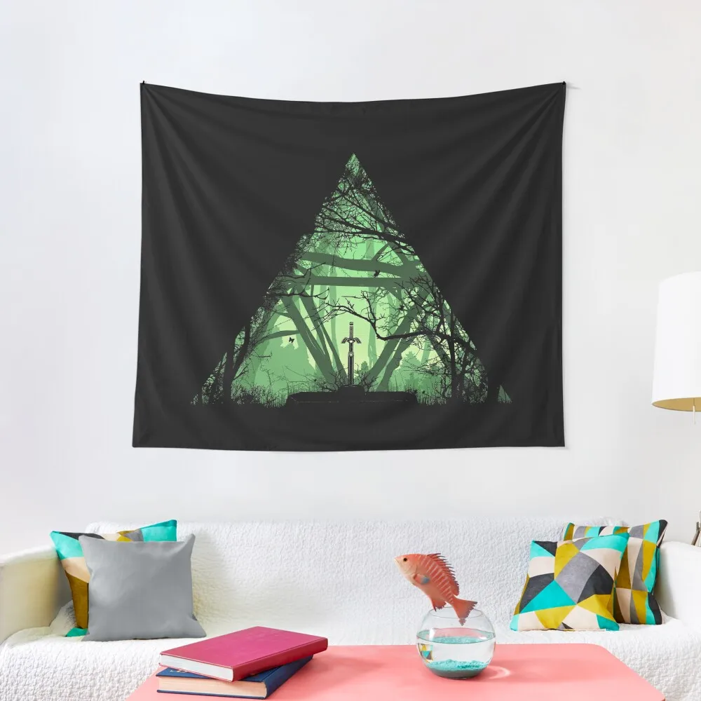

Sword in the Forest Tapestry Decorations For Your Bedroom Decoration Pictures Room Wall Tapestry