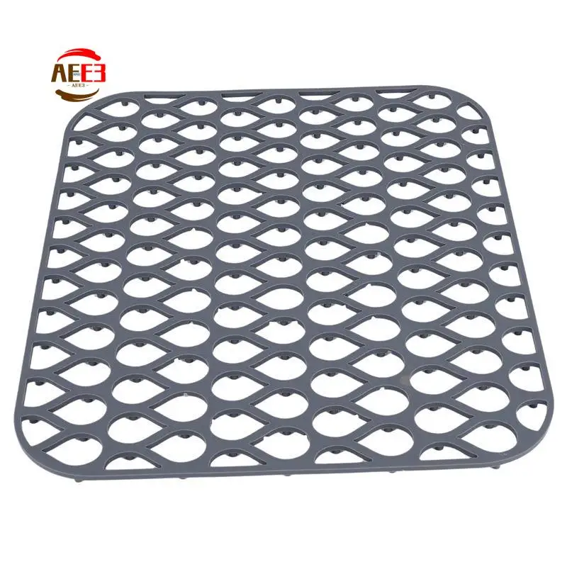 

AEE3-Silicone Sink Protectors For Kitchen, Folding Non-Slip Sink Mat Grid For Bottom Of Stainless Steel Porcelain Sink