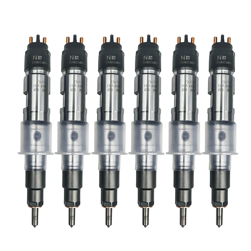 

6PCS Fuel Injectors 04909357 4909357 – Compatible with Volvo VOE350 Engine