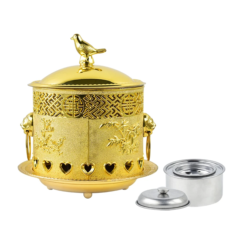 

Restaurant Hotel Catering Buffet Golden Hot Pot Sets Food Warmer