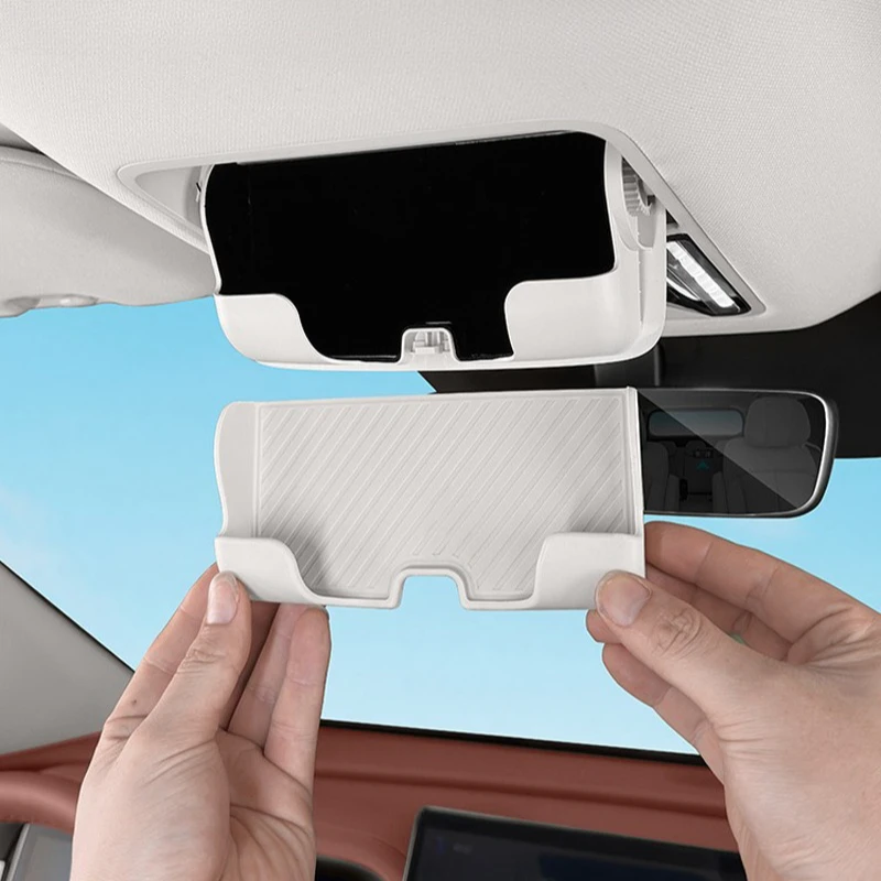 

Для BYD Han EV DM-i 2020-2025 автомобильная коробка для очков, силиконовая защитная накладка, коробка для хранения солнцезащитных очков, амортизатор, коврик, автоаксессуары