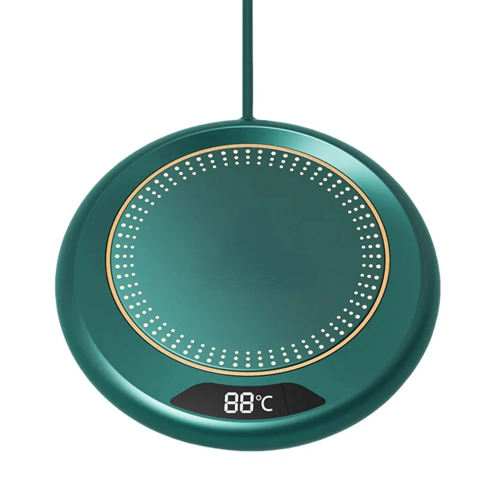 Calentador de tazas de café USB con 3 configuraciones de temperatura, placa calentadora de café, calentador de tazas de café para café, leche, té y bebidas