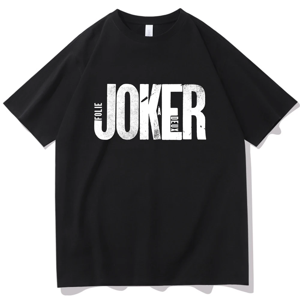 Joker: Folie a Deux 2024 T-shirt O-Neck Short Sleeve Shirts Fans Gift