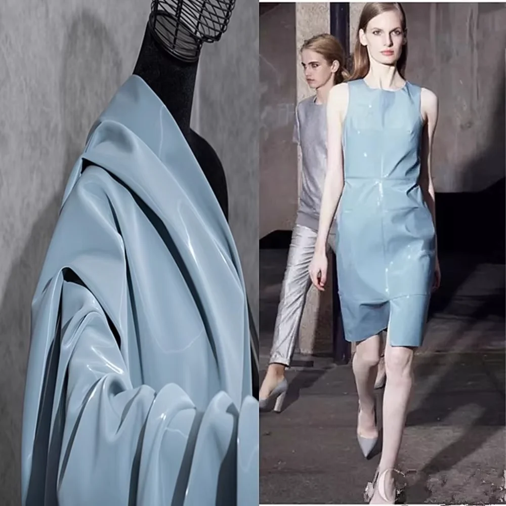 

Искусственная кожа ПУ, мягкая, утолщенная, глянцевая, с зеркальным эффектом, оптовая ткань для шитья и рукоделия