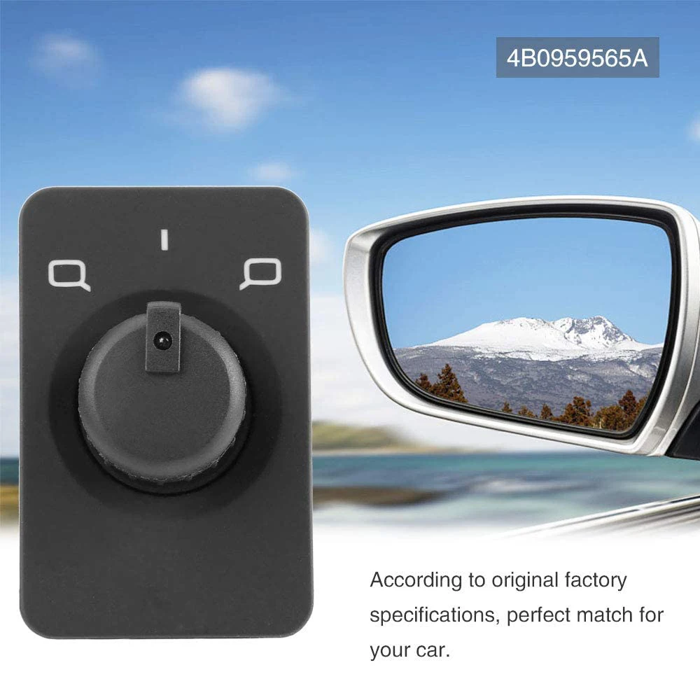 For Audi A3 A6 Allroad Avant 1996-2005 Electric Mirror Switch Control Knob Button Console High Quality Car Accessories 4B0959565