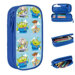 Toy Story Pencil Case Buzz Lightyear Woody Squeeze Aliens Pencilcases portapenne borse a matita forniture scolastiche regali di cancelleria