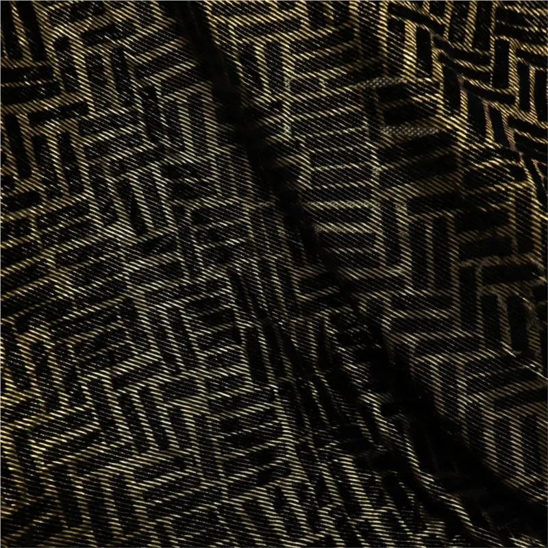 

The fabric of cheongsam and dress is made brocade velvet with golden rotten flowers