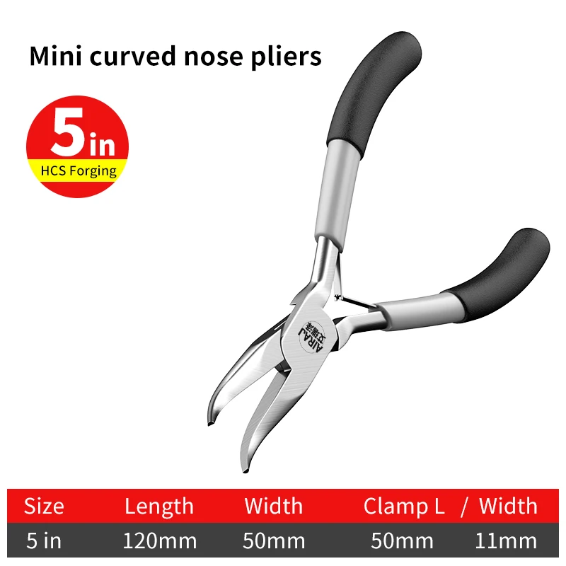 Mini Tang Diagonale Tang Ronde Gebogen Puntsnijder Handwerk Kralen Geïsoleerde Tang Voor DIY Kleine Sieraden tang gereedschap