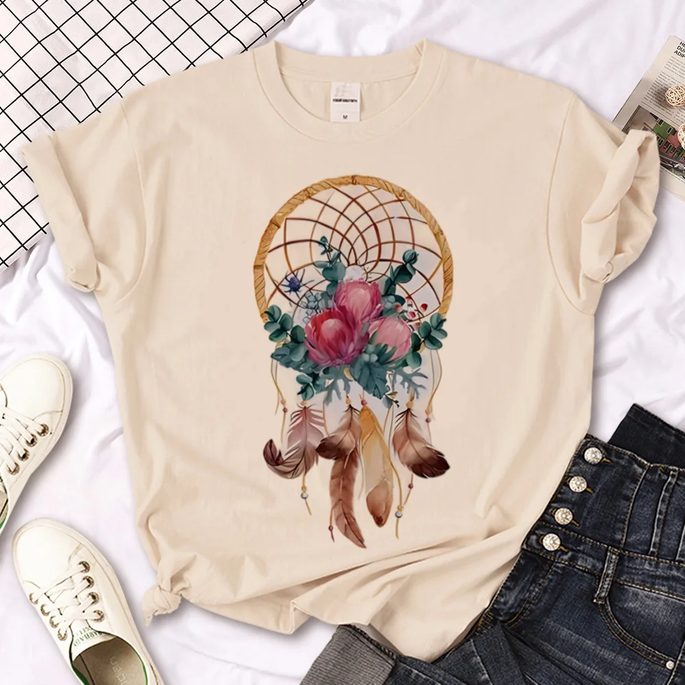 Dream Catcher tshirt women graphic t-shirts female comic designer streetwear clothing