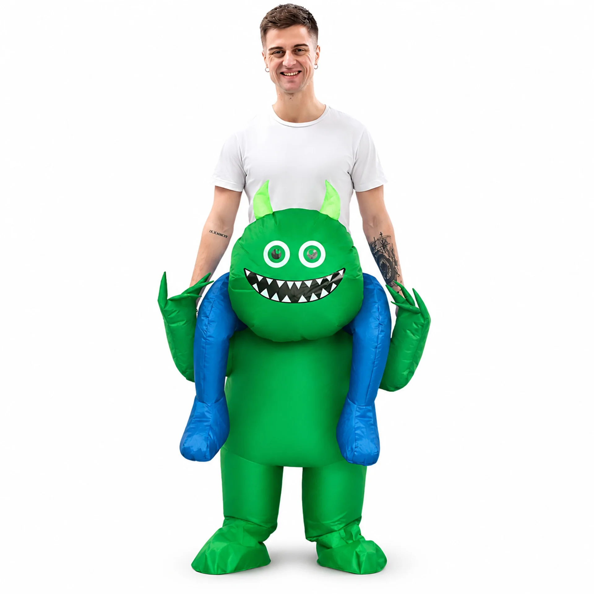 two-horns-green-monster-inflatable-costumes-cartoon-blow-up-clothes-halloween-party-cosplay-costume-funny-performance-props
