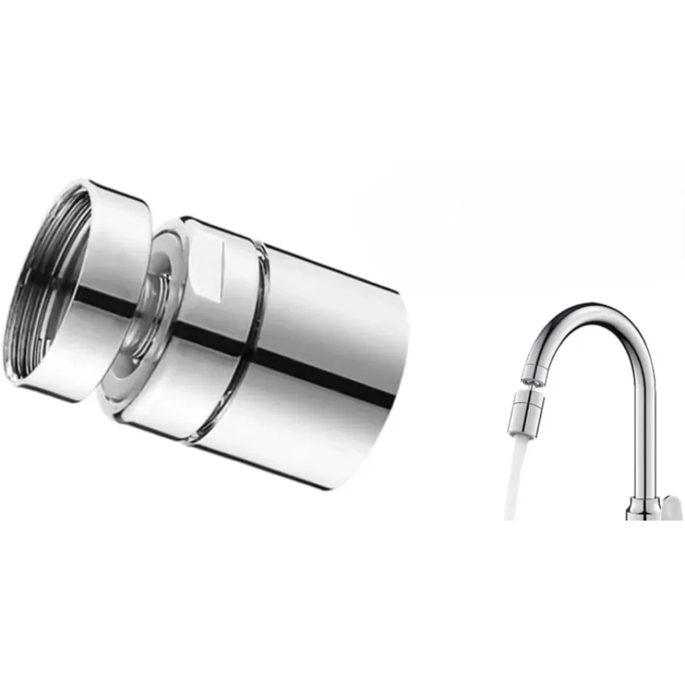 New Faucet Aerators Saving Water Nozzles 360-Degree Swivel Sprayer Sink Aerators Tap Nozzle Splash-Proof Bubbler Kitchen