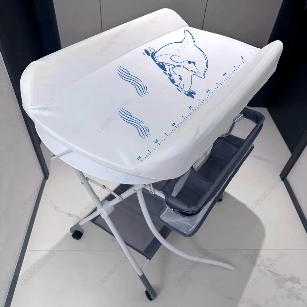 3 In 1 Foldable Baby Bath Tub Plastic Potty Training Toilet With Standing Diaper Changing Station For Infant Care