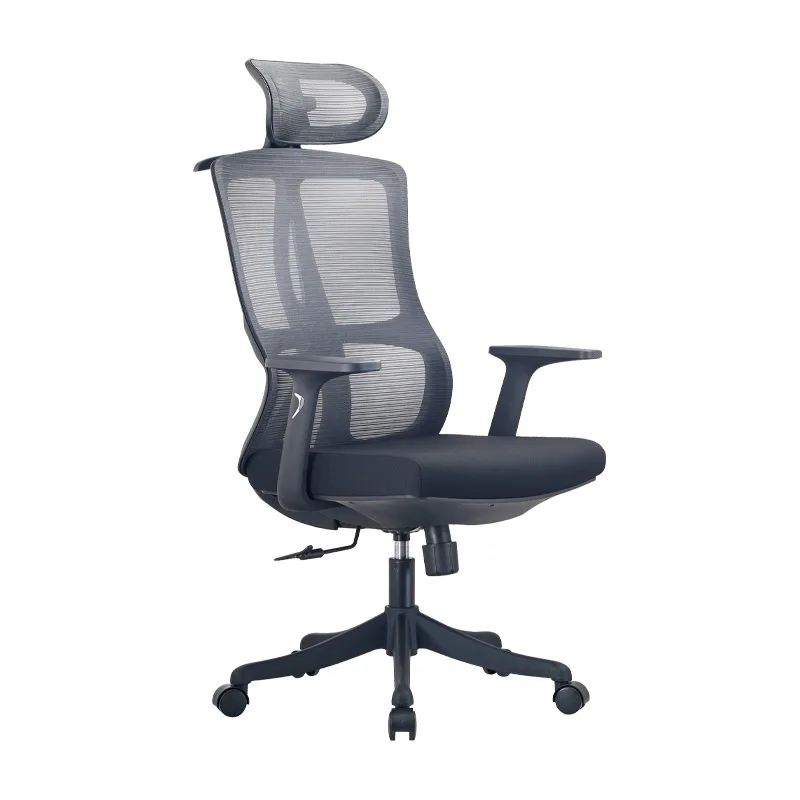 WDY Ergonomic High Back Modern Comfortable Custom Revolving Full Mesh Office Chair with Headrest on Wheels