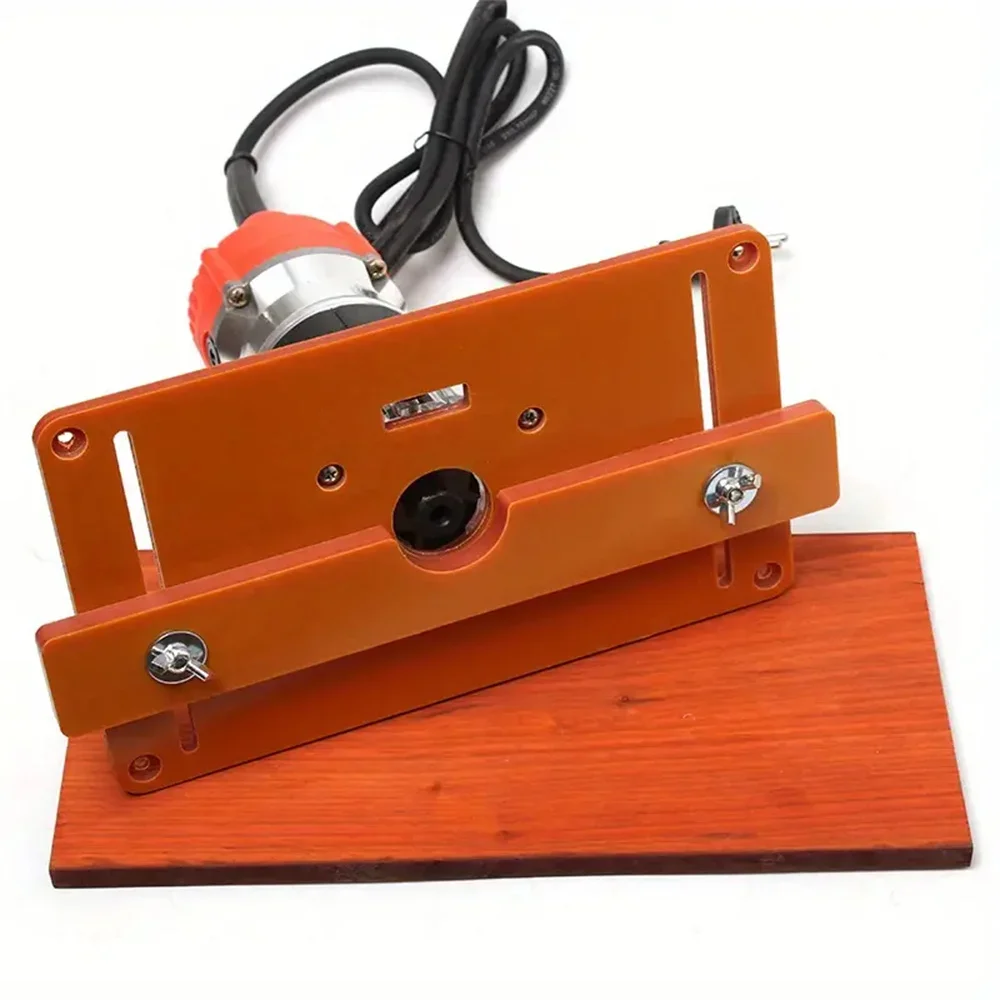 High Accuracy Router Slotting Position Bracket Trimming Machine Balance Board Wood Milling Chamfering Router Table Insert Plate
