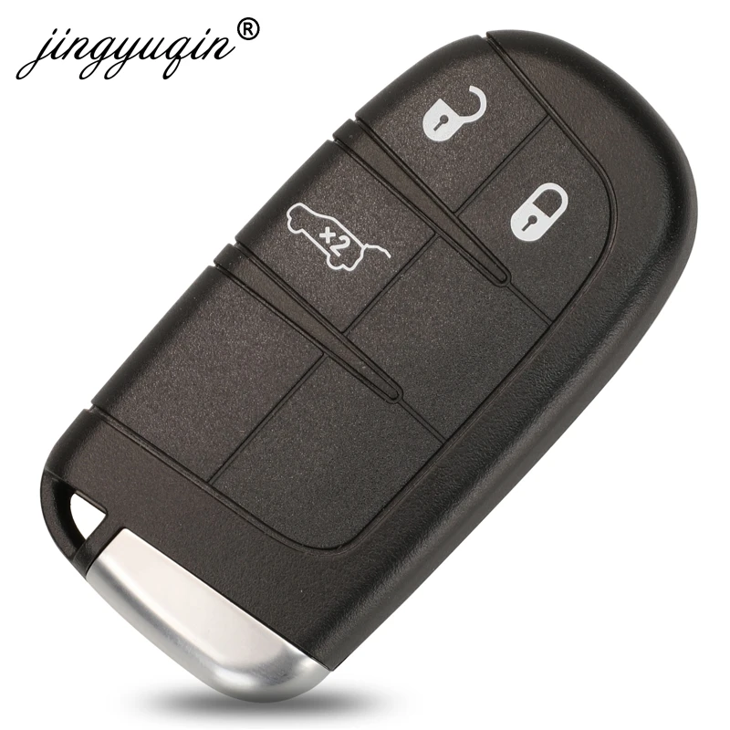 Jingyuqin-llave remota inteligente para coche, mando a distancia de 2/3/4/5 botones M3N40821302 Fob 433MHz para Jeep Grand Cherokee 2013-2020 ID46