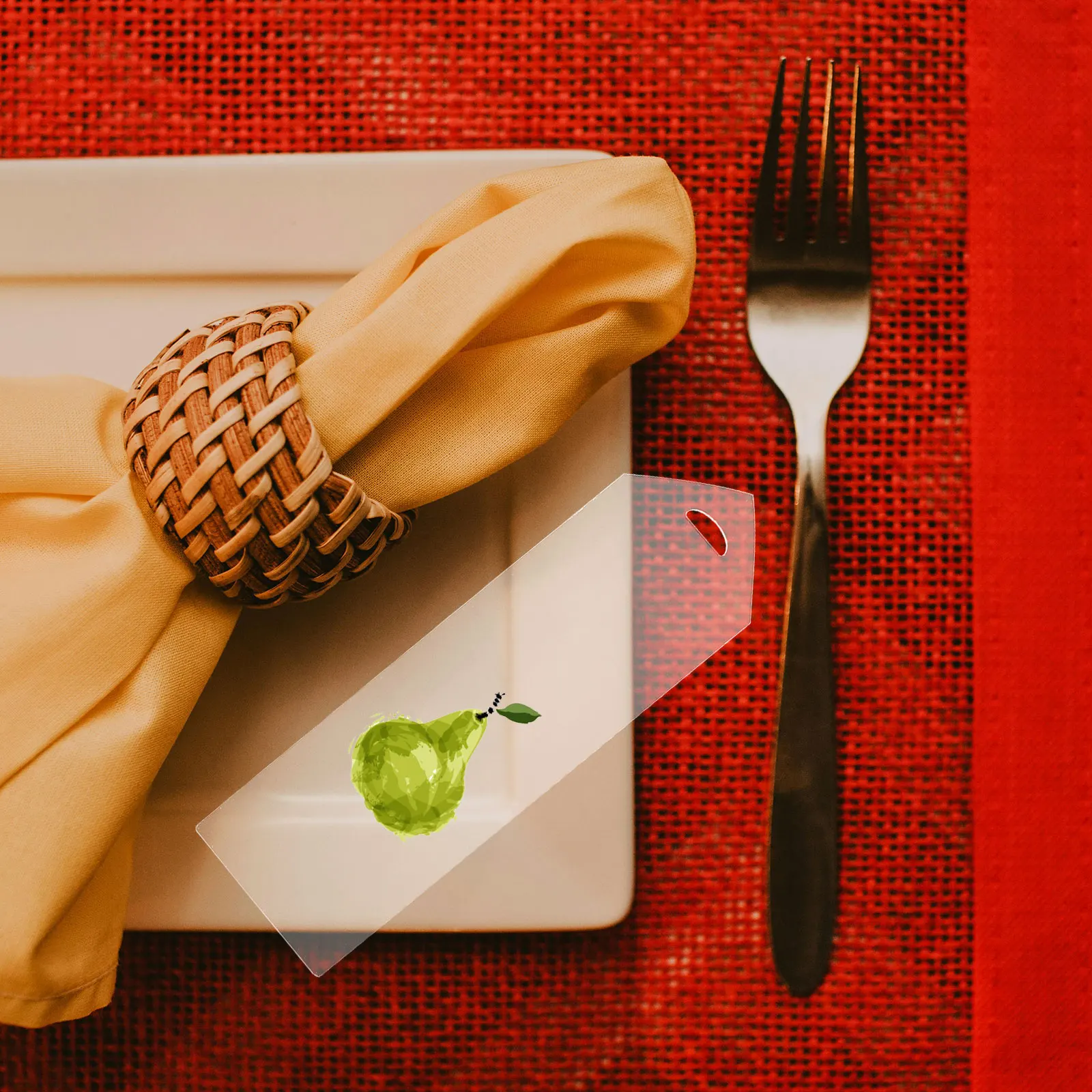 

20 Pcs Blank Bookmark Tags Acrylic Table Card Sign Blanks Small Place Cards