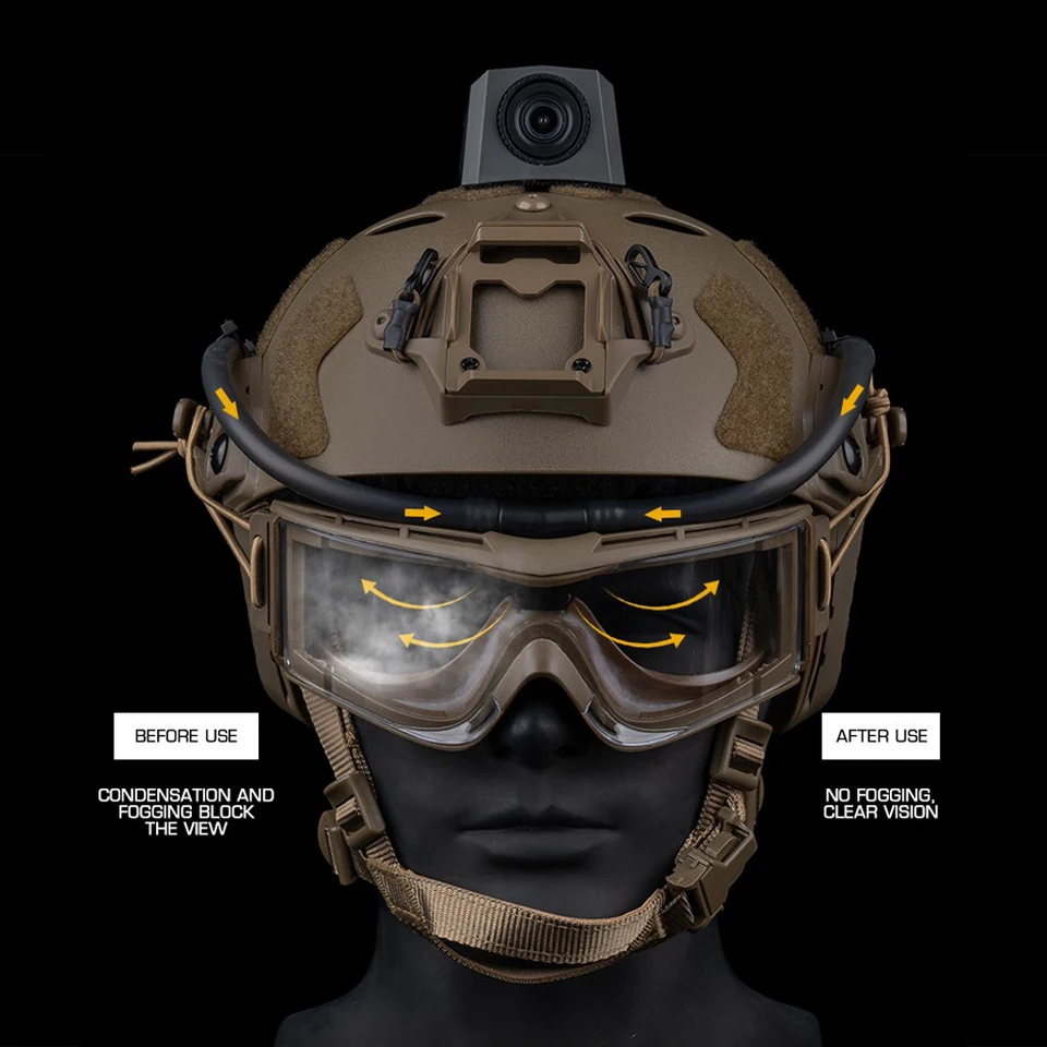 WLXW Taktische Schutzbrille Mit Lüfter – Anti-Beschlag, Für Airsoft, Paintball, Ski & Motorrad WLXW Taktische Schutzbrille Mit Lüfter – Anti-Beschlag, Für Airsoft, Paintball, Ski & Motorrad