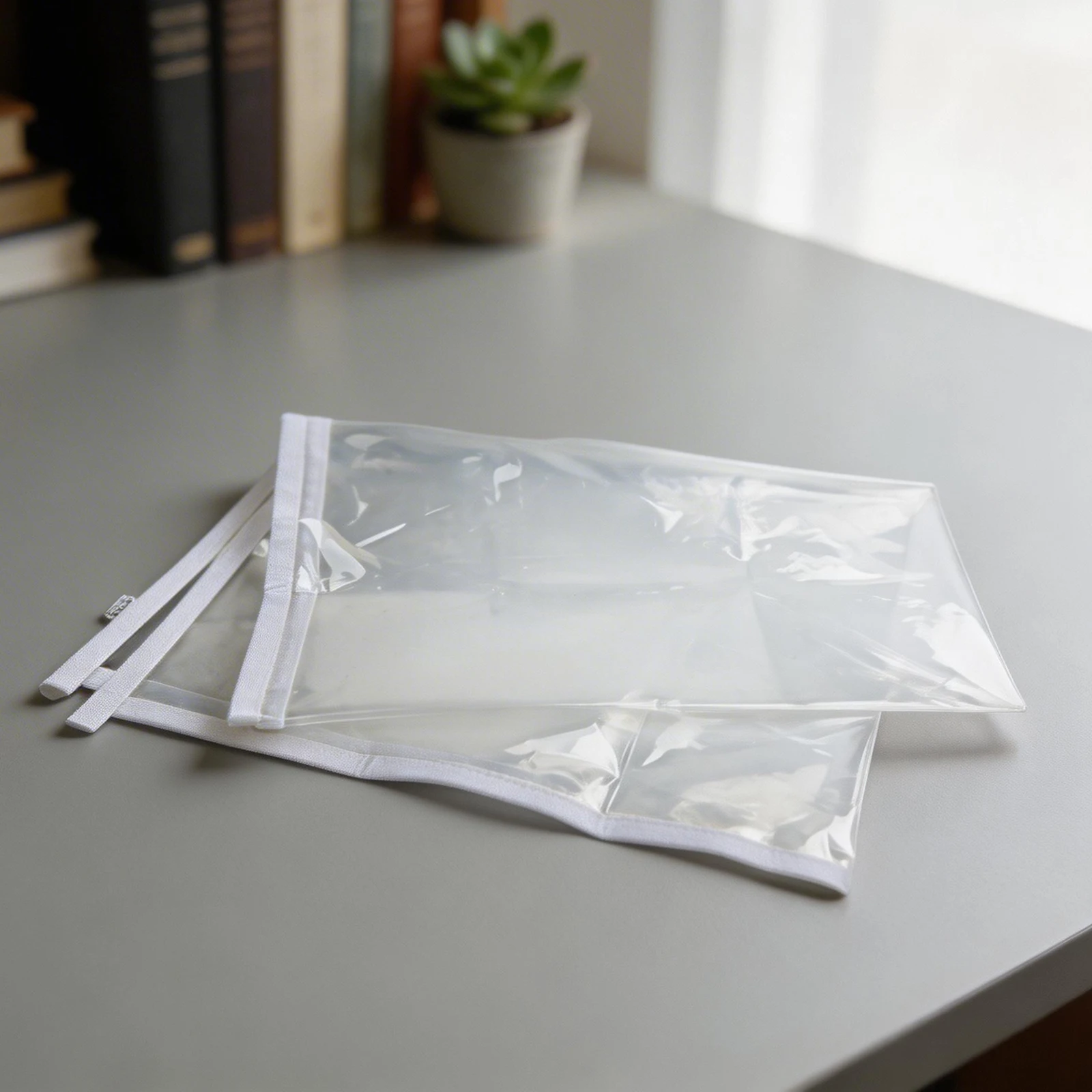 Winter Window Insulation PE Transparent Curtains Attic Insulation Cover Window Insulation Film Waterproof Insulation Cover
