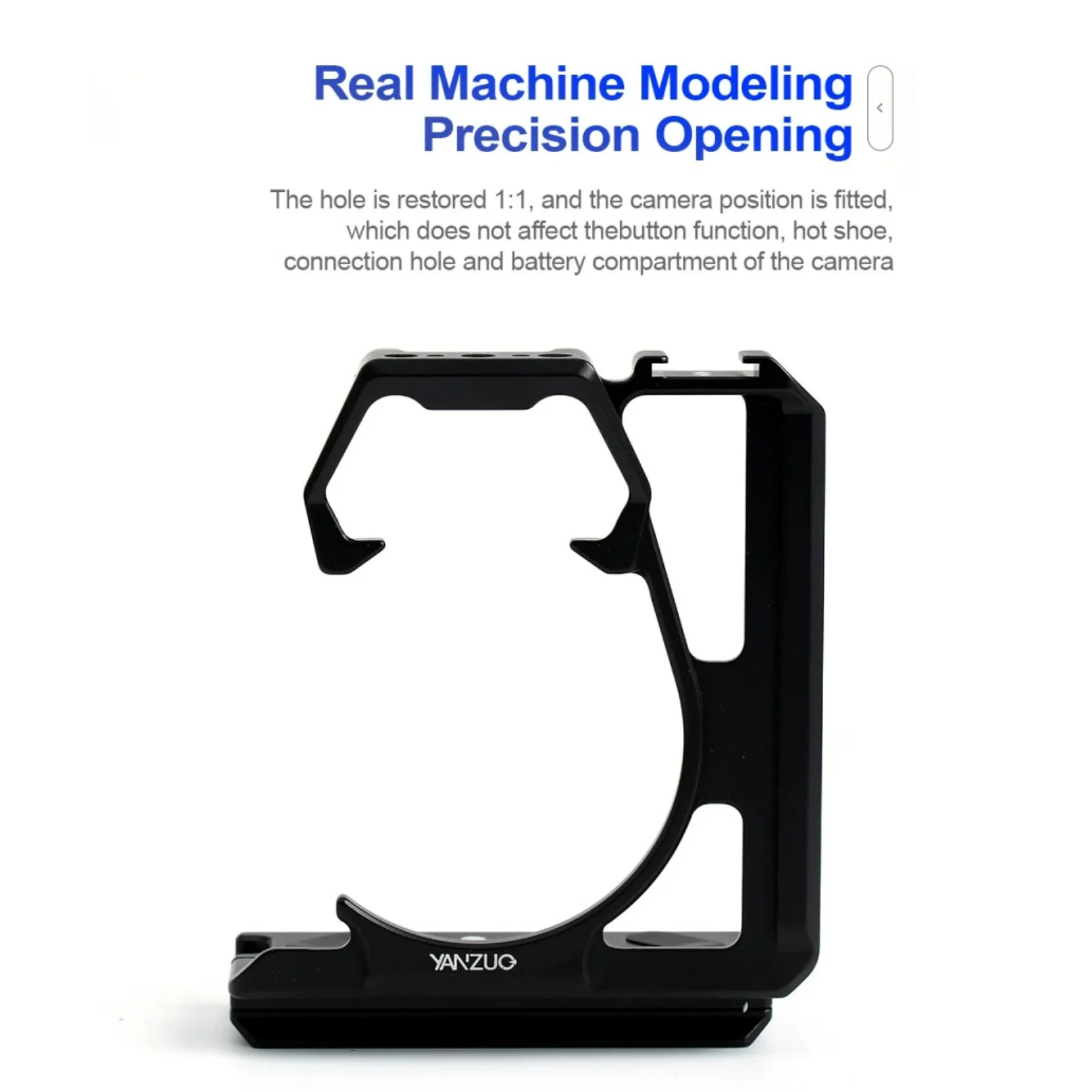 YANZUO Camera Cage Aluminium alloy Cage for Panasonic LUMIX S1H Camera