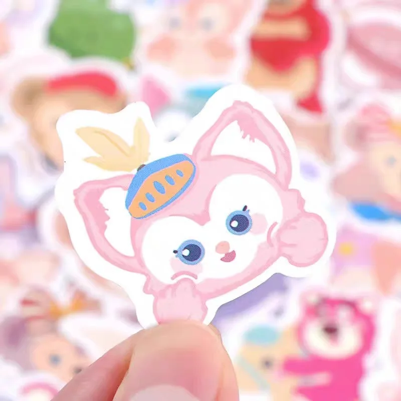 50Pcs Disney Lina Bell Cute Cartoon Girl Sticker Periphery Diy Mobile Phone Computer Cup Decoration Pattern New Model Sticker