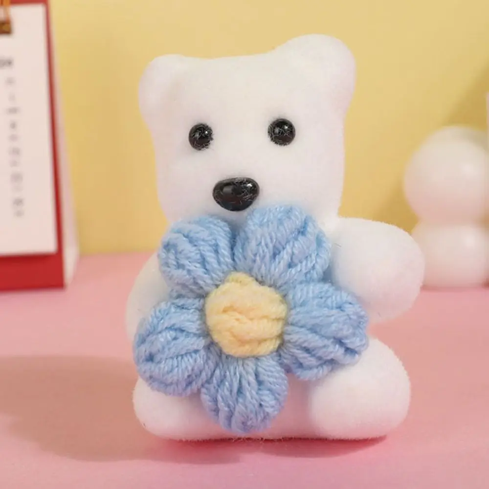 

10 шт./пакет, пенопластовый медведь, медведь, игрушки из пены, животное, мультяшный мини-медведь, букет цветов, сделай сам, 7,5 см, мультяшный букет, кукла, подарок на день рождения для девочек