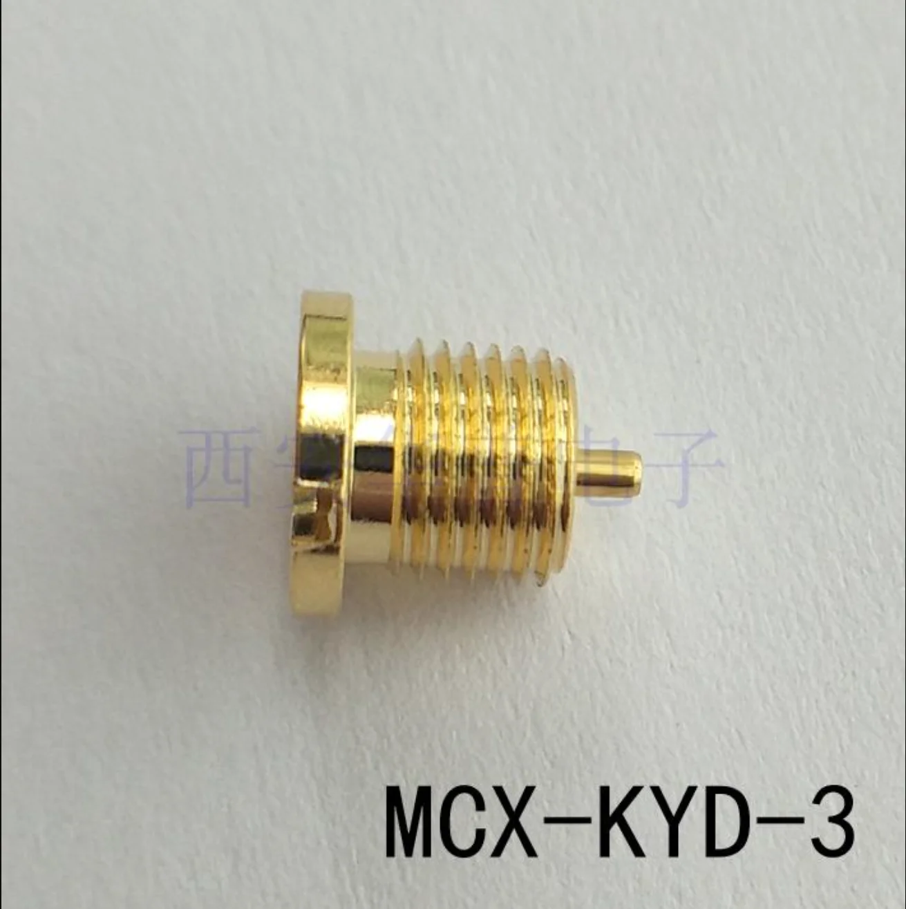 MCX-KYD-3 RF Connector Mcx-k Female Head Threaded Installation Through Wall Fixed Socket Mcx RF Connector view 3