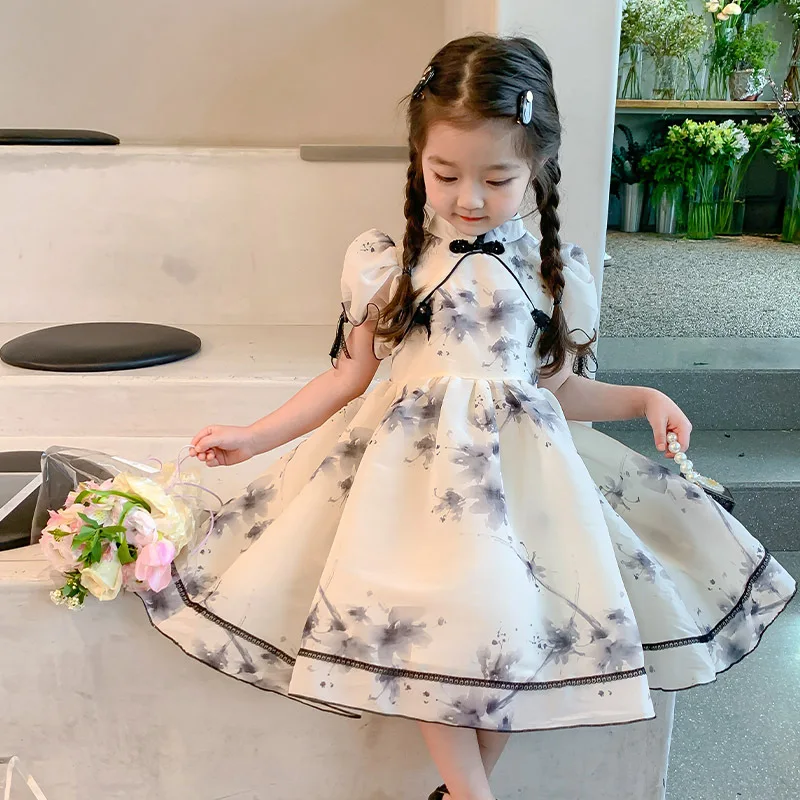 

' New Fashion Baby Princess Children Summer Dress Girls' Clothing