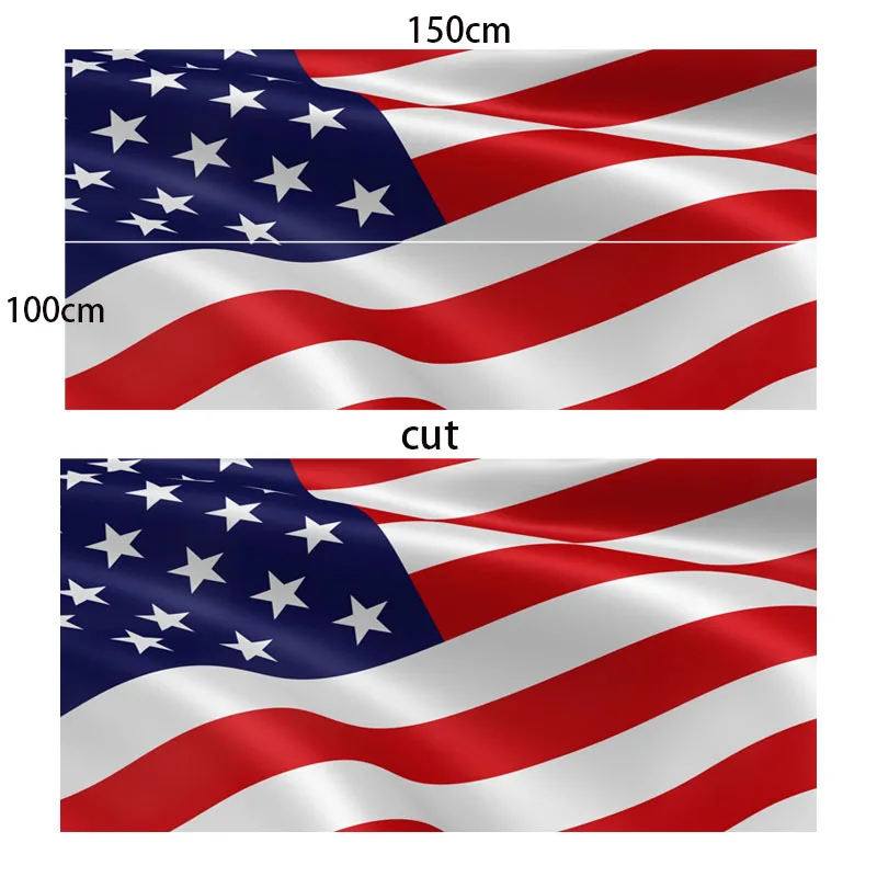 American flag Car Decal Graphics Vinyl decal Cover Pattern Packaging Decal custom DIY design hood engine Decal Stickers