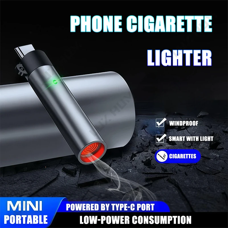 Portable USB-C Cigarette Lighter Universal Type-C Non-Gas Tiny Electric Lighter for Travel Automatic Turn Off Blow to Light Up - AliExpress 34 Portable USB-C Cigarette Lighter Universal Type-C Non-Gas Tiny Electric Lighter for Travel Automatic Turn Off Blow to Light Up - AliExpress 34