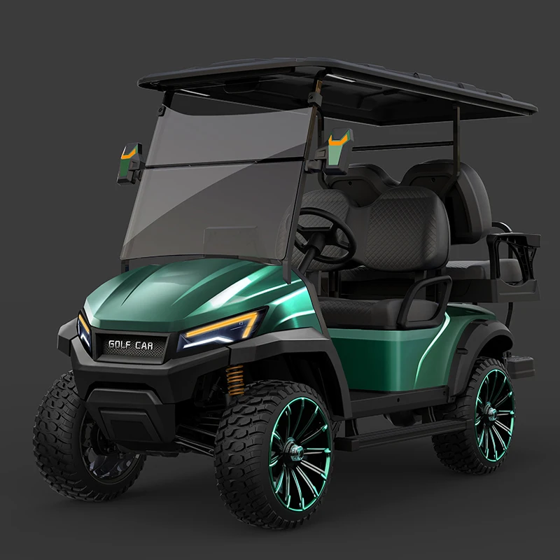 Preço de fabricação Scooter de golfe elétrico com carrinho de golfe elétrico com capacidade off-road de 2 4 6 8 assentos