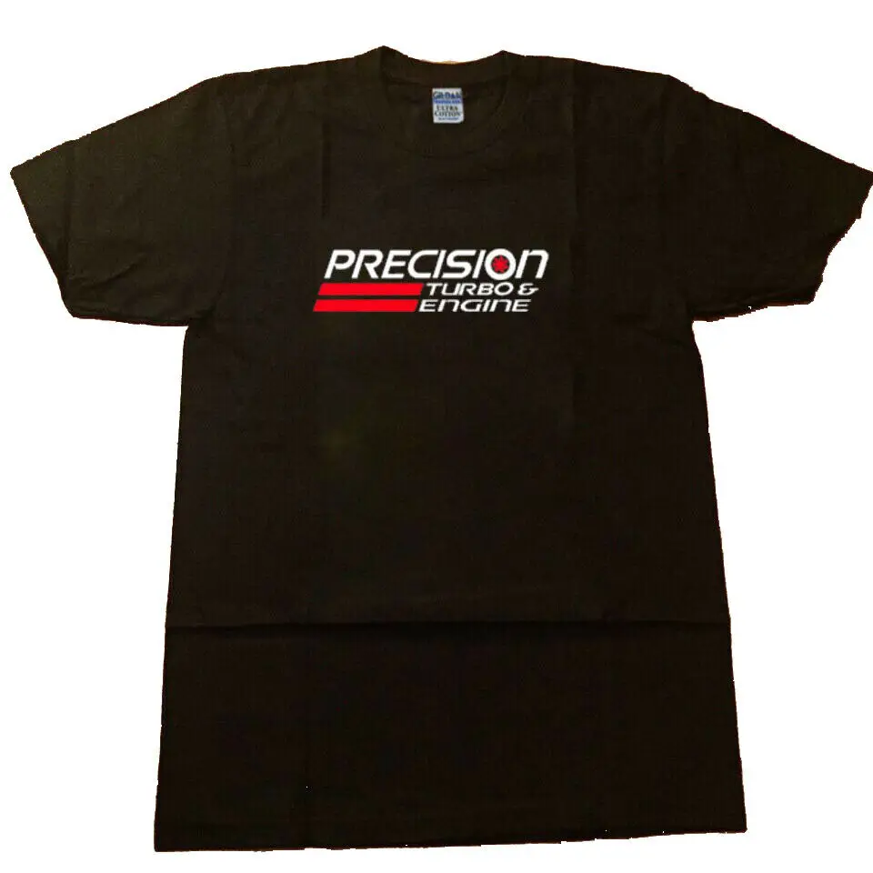 Precision Turbo Engine Logo T Shirt USA Size S 3XL Made in