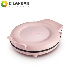 Nuovo 2024 Bear Pink Household small double sided heating pancake pan pancake pan electric pancake stall