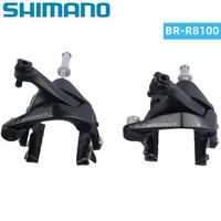 Shimano Ultegra R8100 llanta de freno bicicleta de carretera SLR-EV pinza de freno de doble pivote mecánica delantera trasera 1 par V freno Original Shimano