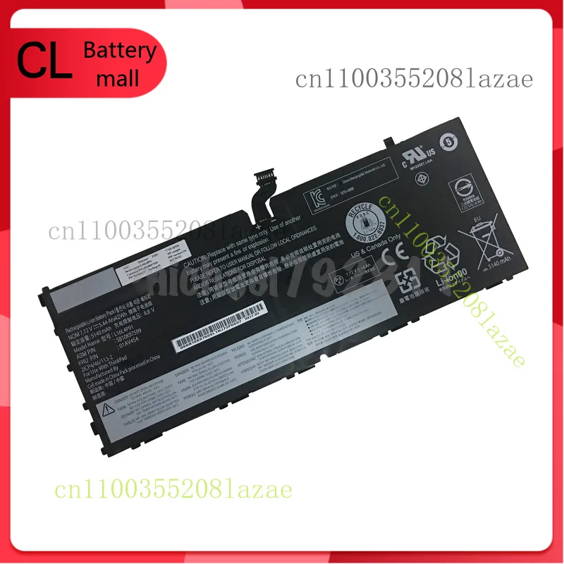 

Оригинальный аккумулятор L16L4P91 01AV454 для Lenovo ThinkPad X1 Tablet GEN 3 SB10K97599