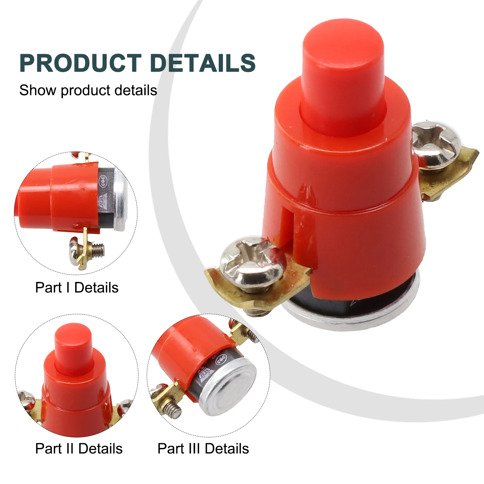 Compact Thermal Switch Suitable for Cable Reel Usage Features a Temperature Control Range from 30 to 85 Degrees Celsius