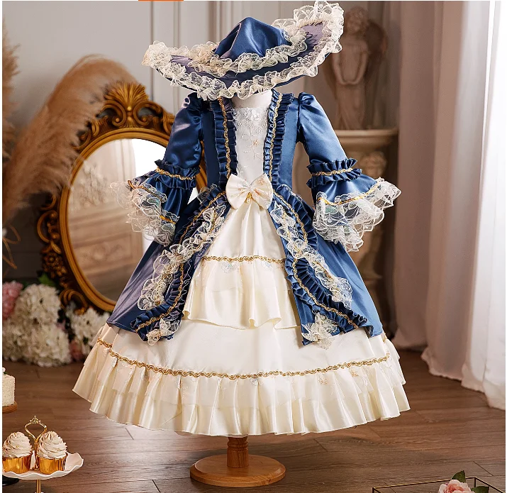 

Russian Princess Retro European Children's Palace Dress