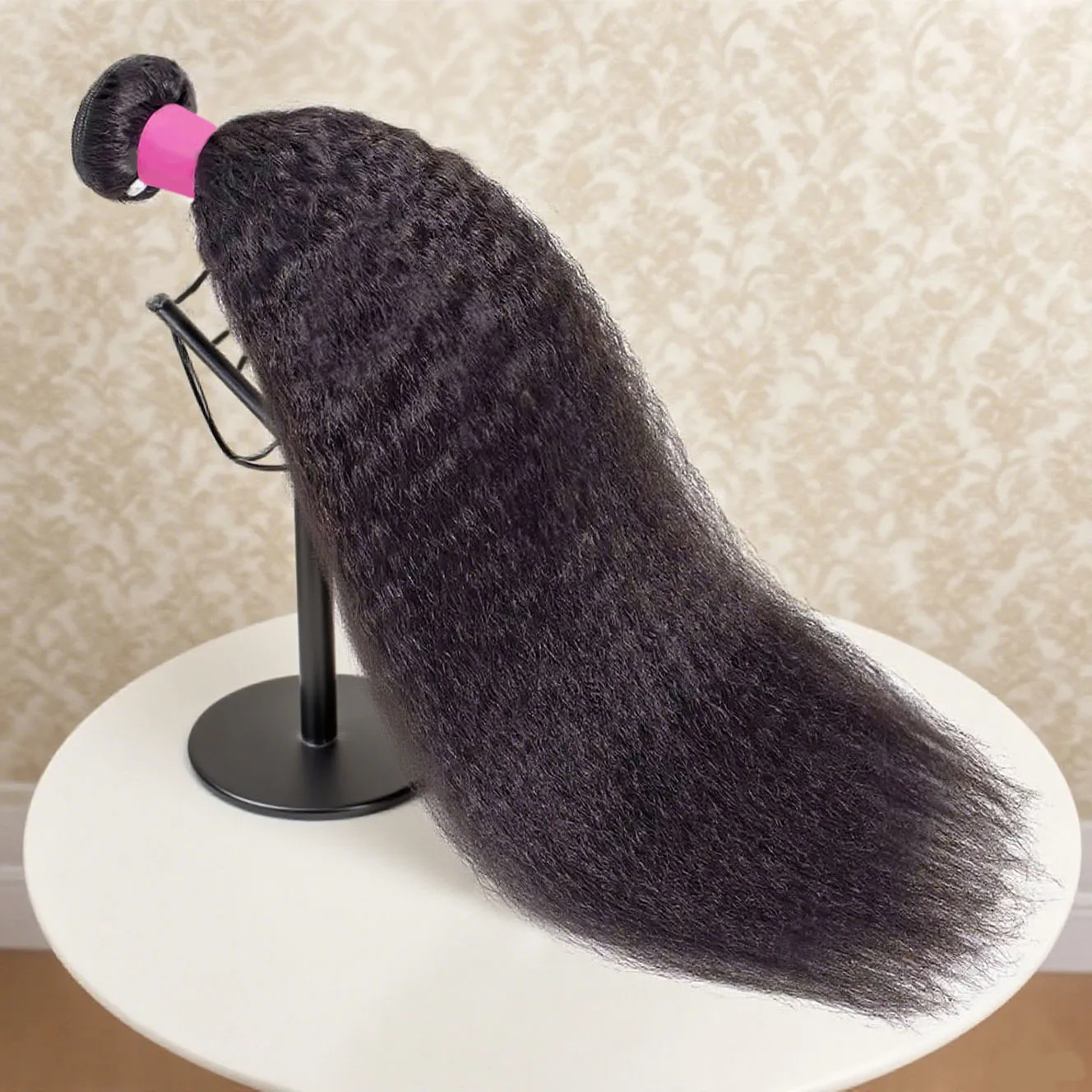 

Бразильские кудрявые прямые волосы, 3 пучка, 100% пучок человеческих волос Remy, натуральный цвет, необработанные наращивание волос, плетение с двойным утком