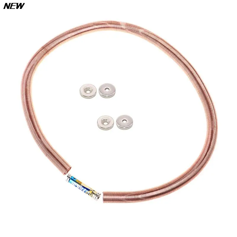 Electromagnetic Power Battery Train Maglev Train Toy School Science Physical Experiment Technology Production Training Wholesale