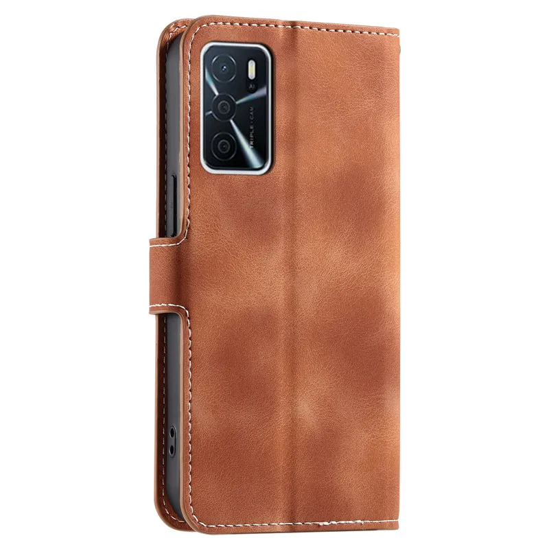 Flip Wallet Bags Leather Book Case on For OPPO A54s A53s A55 4G A56 A33 A53 A74 A93S 5G A35 Cover Magnetic Phone Cases Card Slot