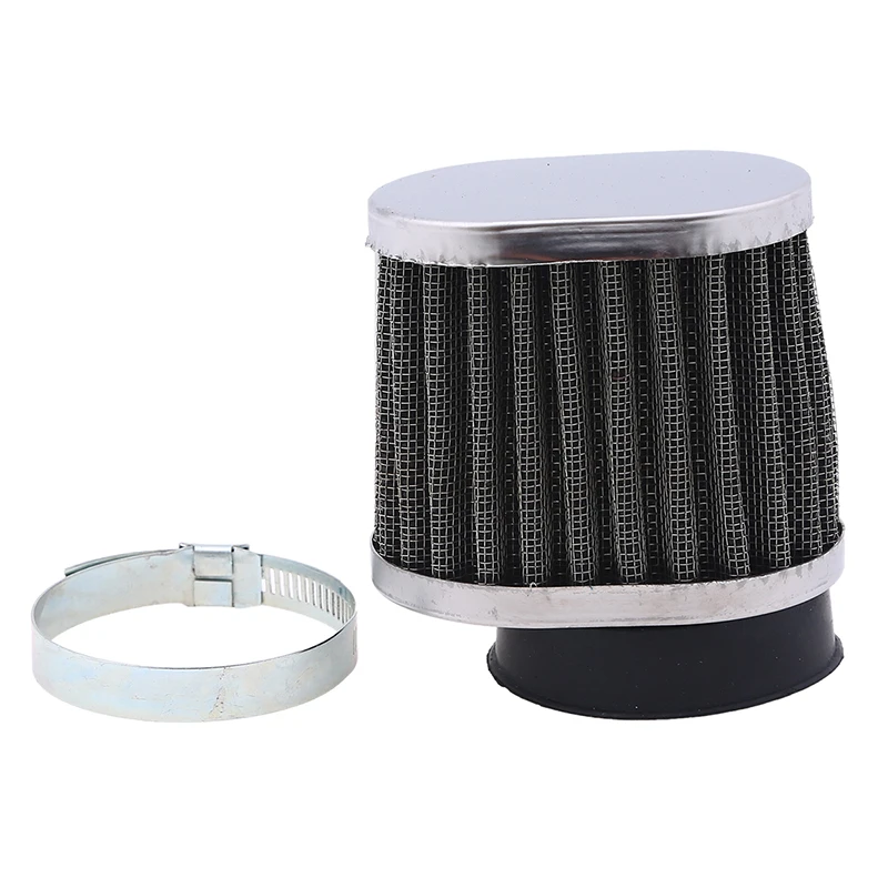 50mm Motocross ATV Air Filter Cleaner Universal For Honda Kawasaki Yamaha Scooter Dirt Pit Bike Motorcycle Accessory