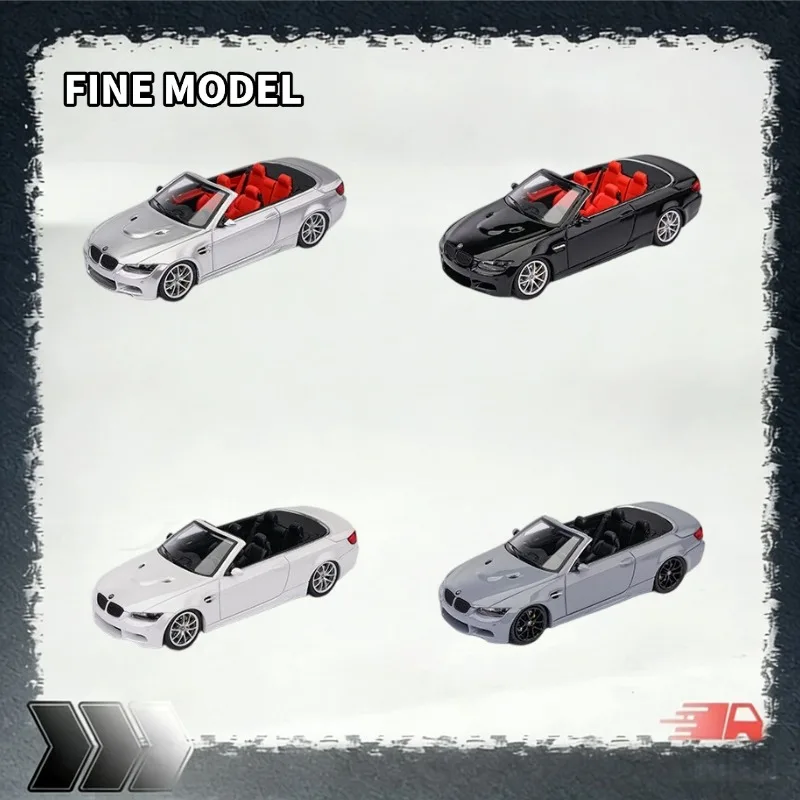 

FINE MODEL 1/64 BMW M3 E93 Alloy Car Model - A Great Gift for Boys, Toy for Celebrations, Collection Piece and Decoration Item.