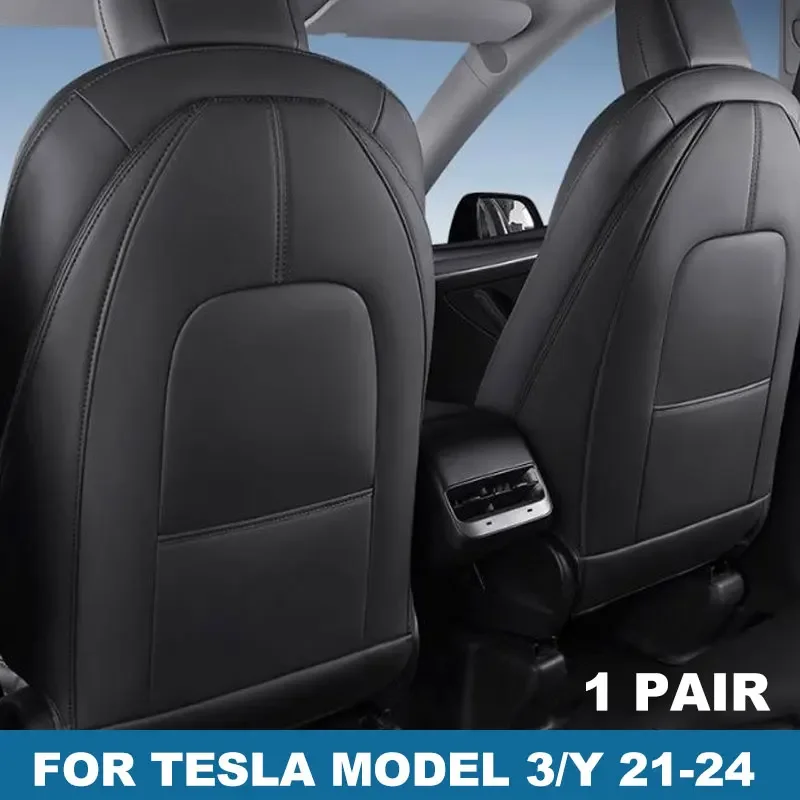 Rückenlehnen-Schutzmatte für Tesla Model 3/Y 21-24 Rückenlehnen-Antikick-Pad Model 3 Highland Model Y Juniper Auto-Zubehör – Detail 8
